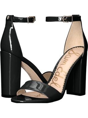 Sam Edelman Yaro Black Patent heel